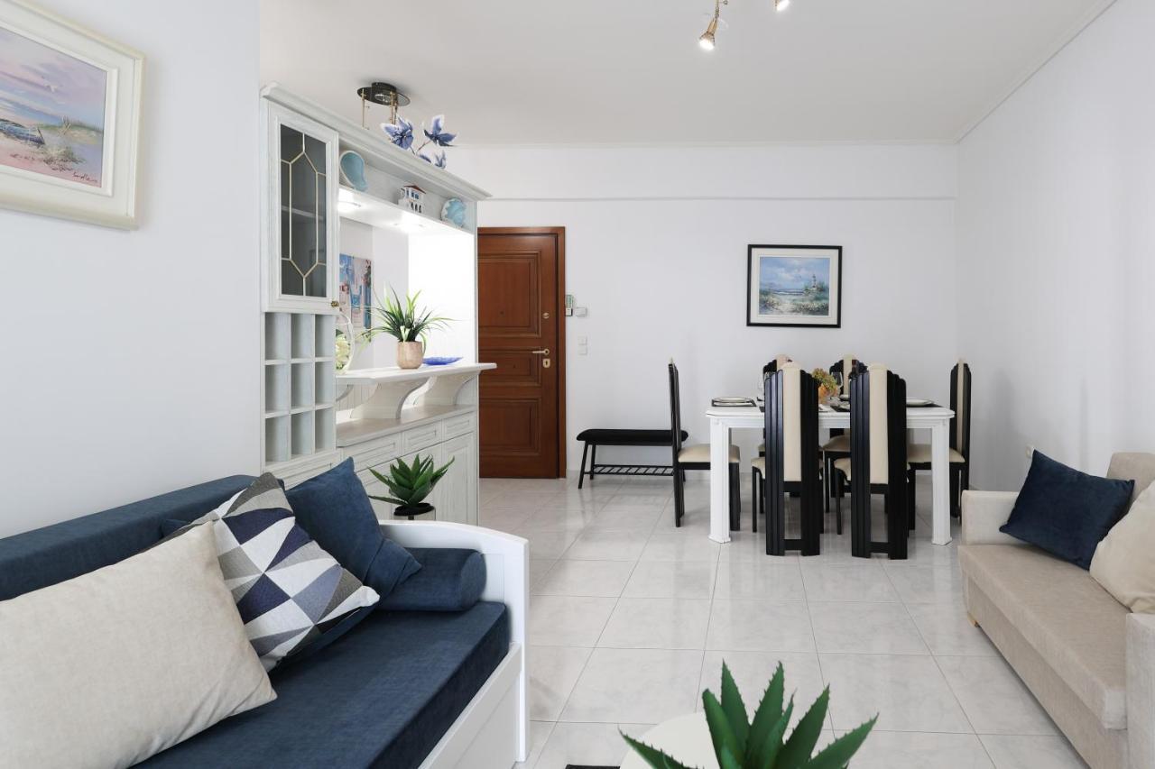 Seaside Penthouse In Каламата Екстер'єр фото