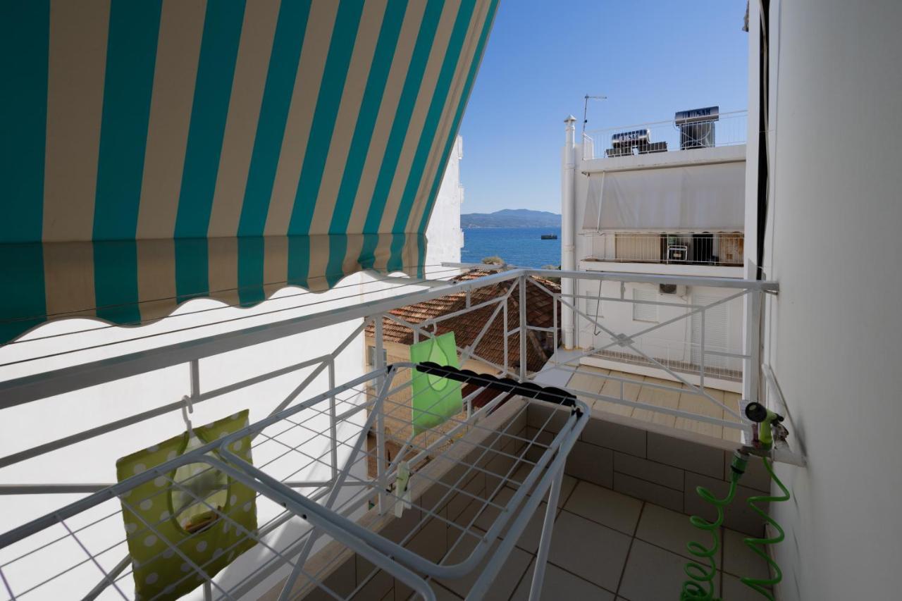 Seaside Penthouse In Каламата Екстер'єр фото
